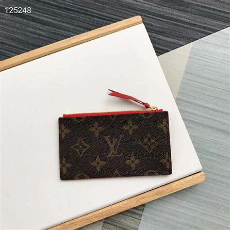 louis vuitton card holder zip|louis vuitton key holder pouch.